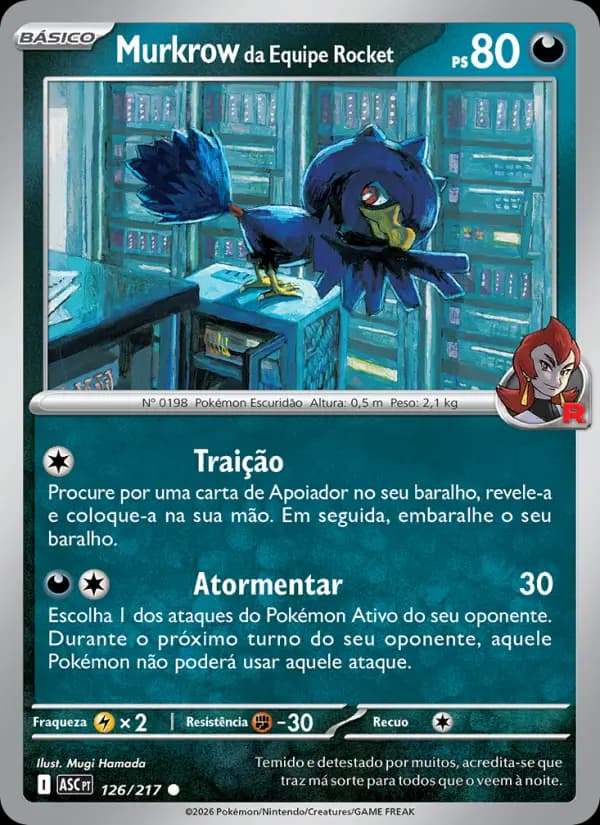 Murkrow da Equipe Rocket