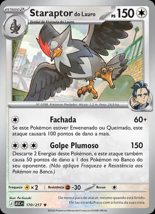 Staraptor do Lauro