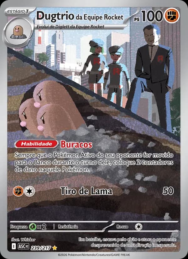 Dugtrio da Equipe Rocket