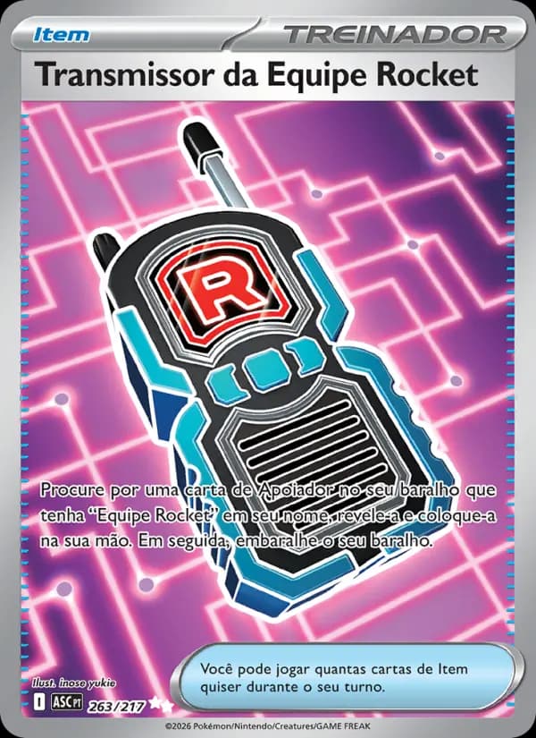 Transmissor da Equipe Rocket