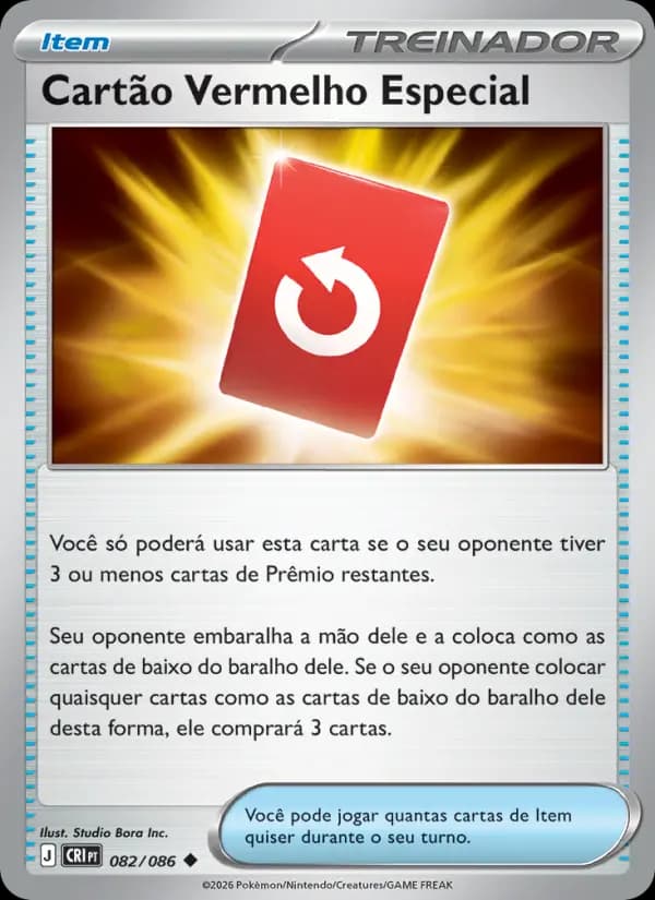 Cartão Vermelho Especial