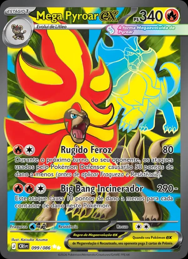 Mega Pyroar ex