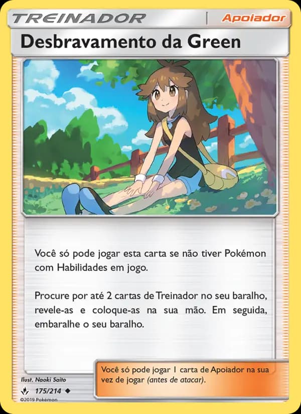 Desbravamento da Green