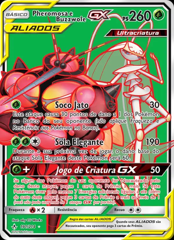 Pheromosa e Buzzwole GX