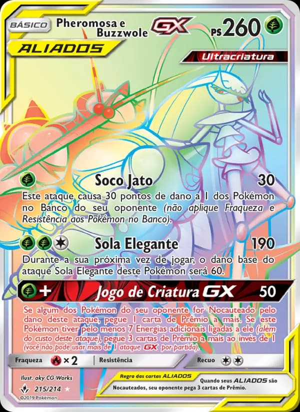 Pheromosa e Buzzwole GX