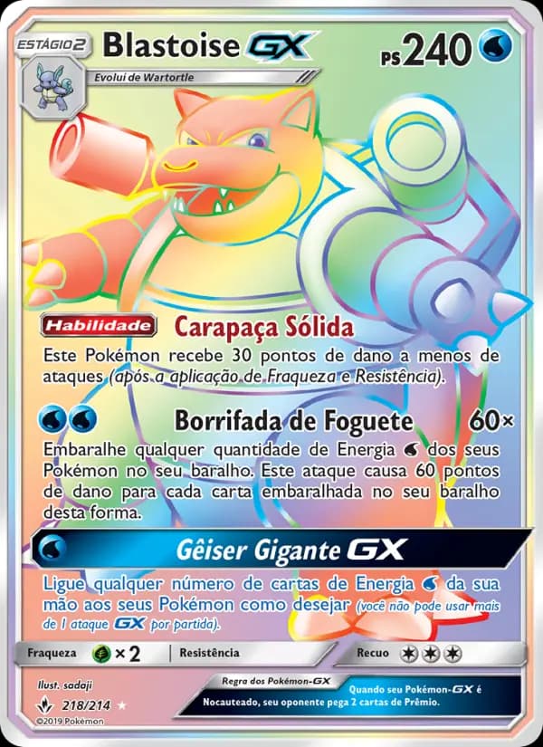 Blastoise GX