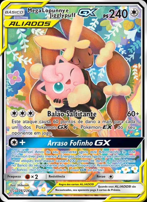 Mega Lopunny e Jigglypuff GX