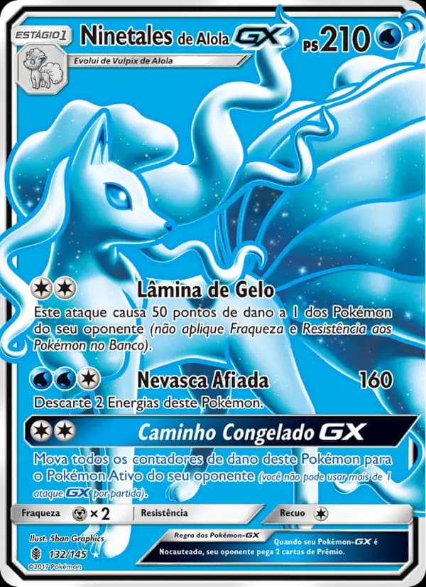 Ninetales de Alola GX