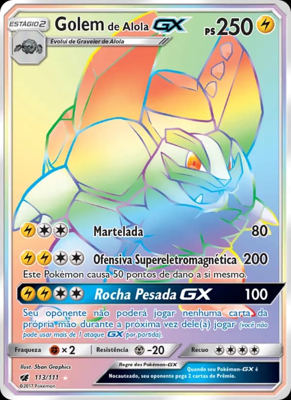 Golem de Alola GX