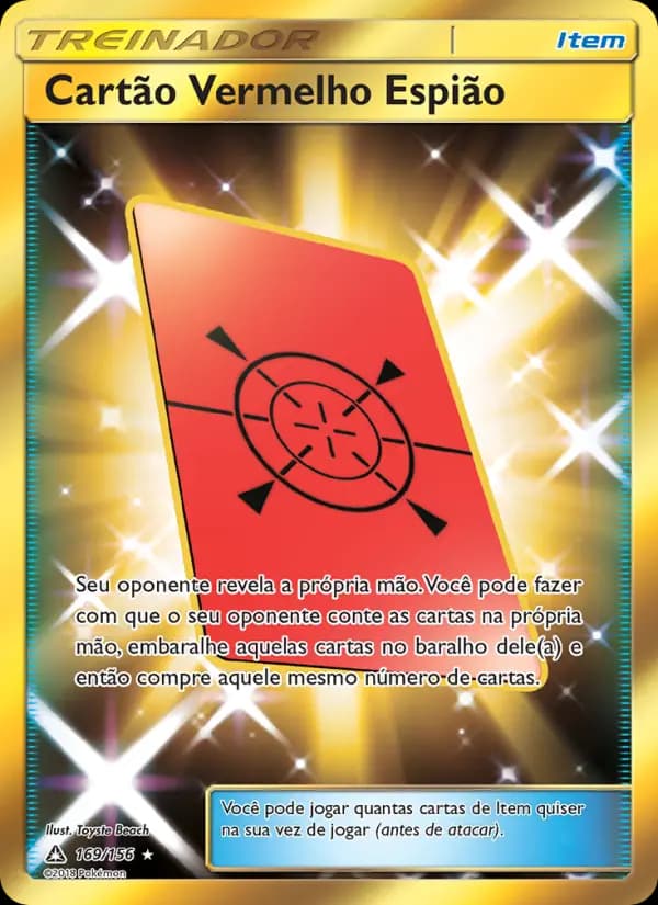 Cartão Vermelho Espião