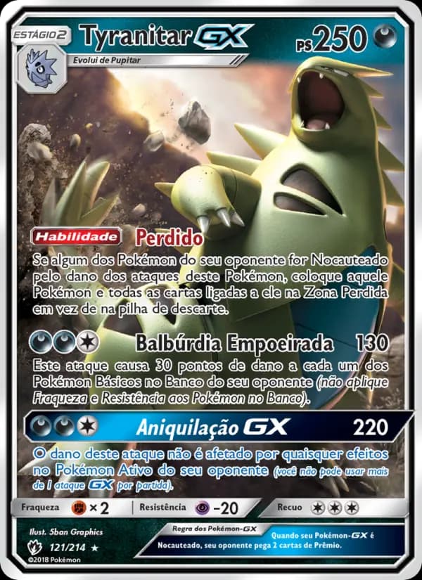 Tyranitar GX