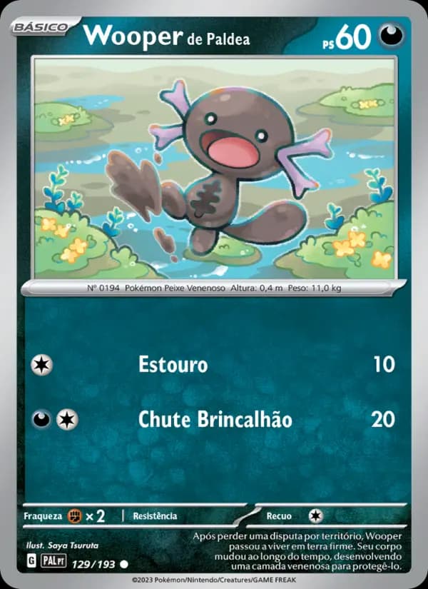 Wooper de Paldea