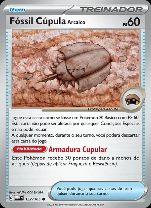 Fóssil Cúpula Arcaico