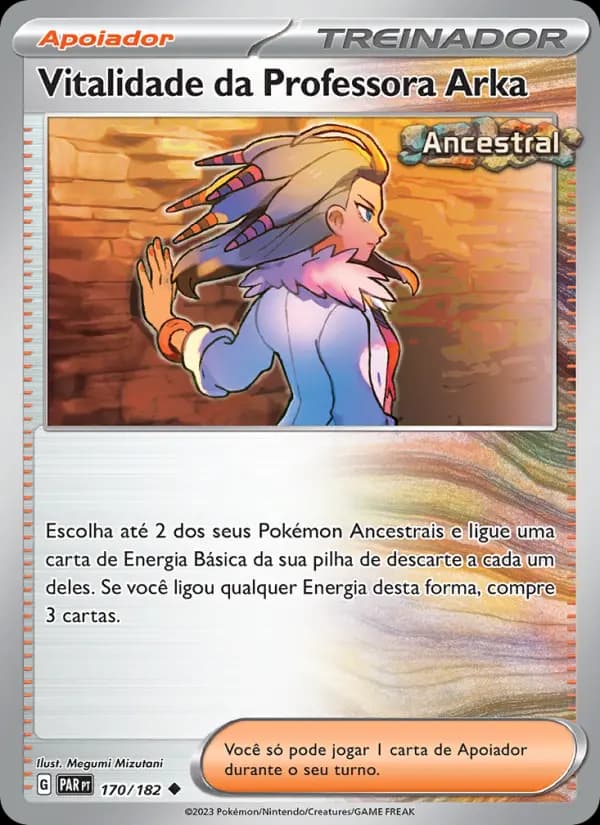 Vitalidade da Professora Arka