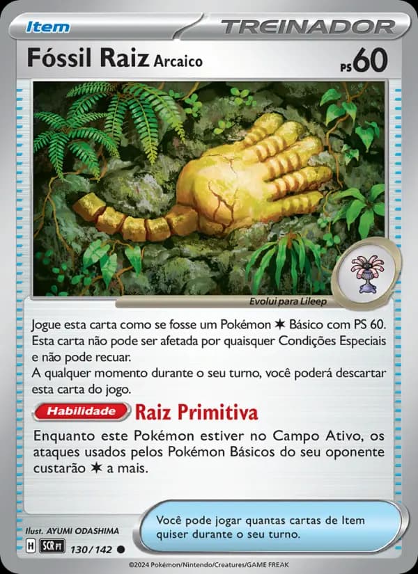 Fóssil Raiz Arcaico