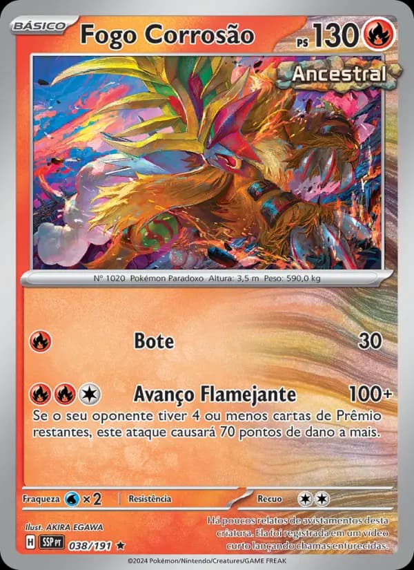 Fogo Corrosão