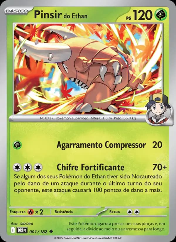 Pinsir do Ethan