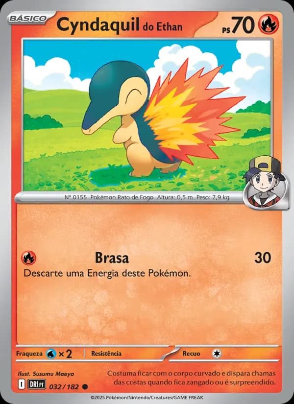Cyndaquil do Ethan