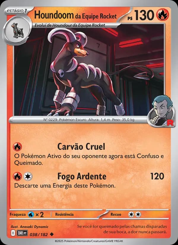 Houndoom da Equipe Rocket