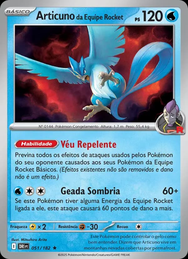 Articuno da Equipe Rocket