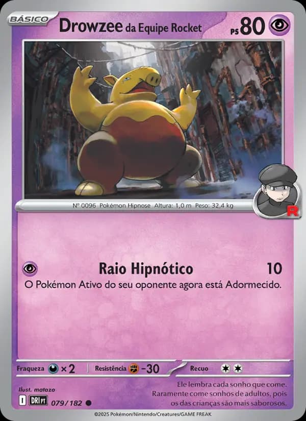 Drowzee da Equipe Rocket
