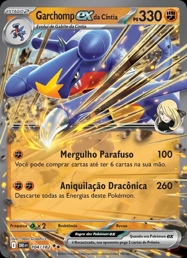 Garchomp ex da Cíntia