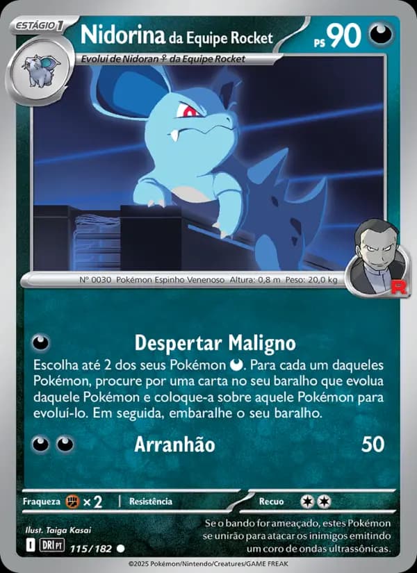 Nidorina da Equipe Rocket