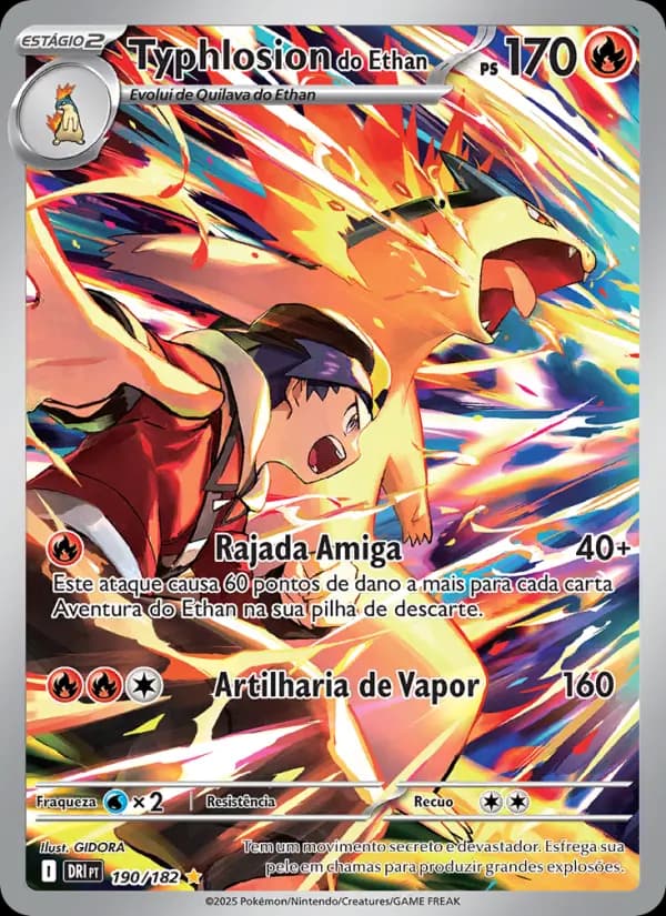 Typhlosion do Ethan