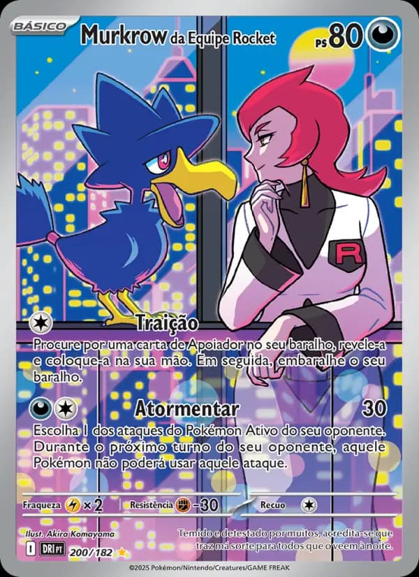 Murkrow da Equipe Rocket