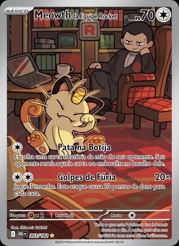 Meowth da Equipe Rocket