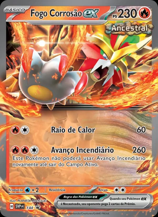 Fogo Corrosão ex