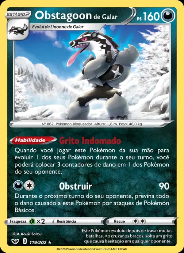 Obstagoon de Galar