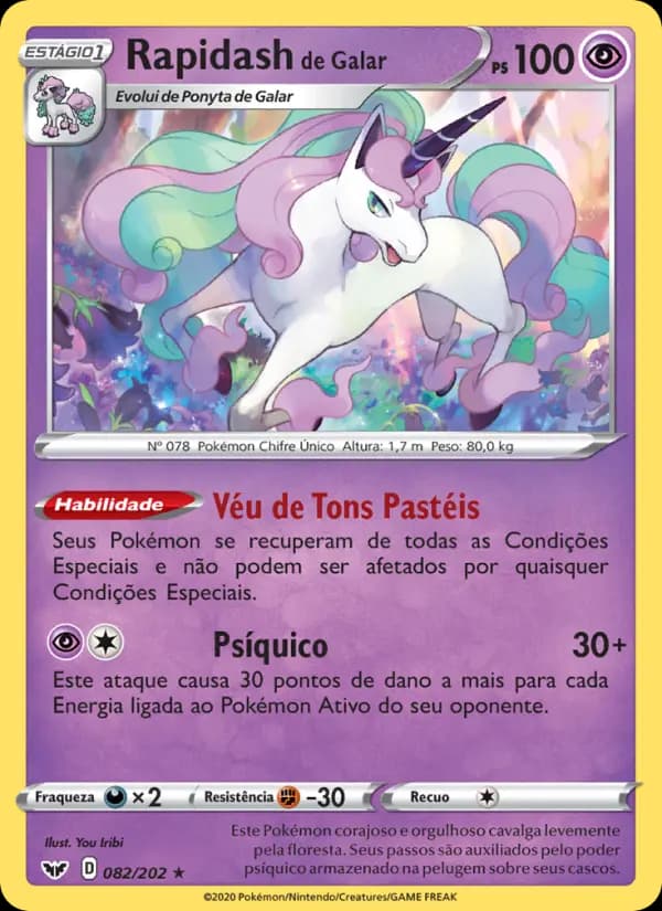 Rapidash de Galar
