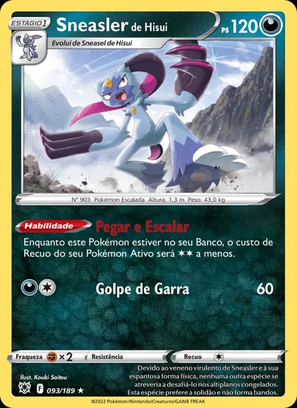 Sneasler de Hisui