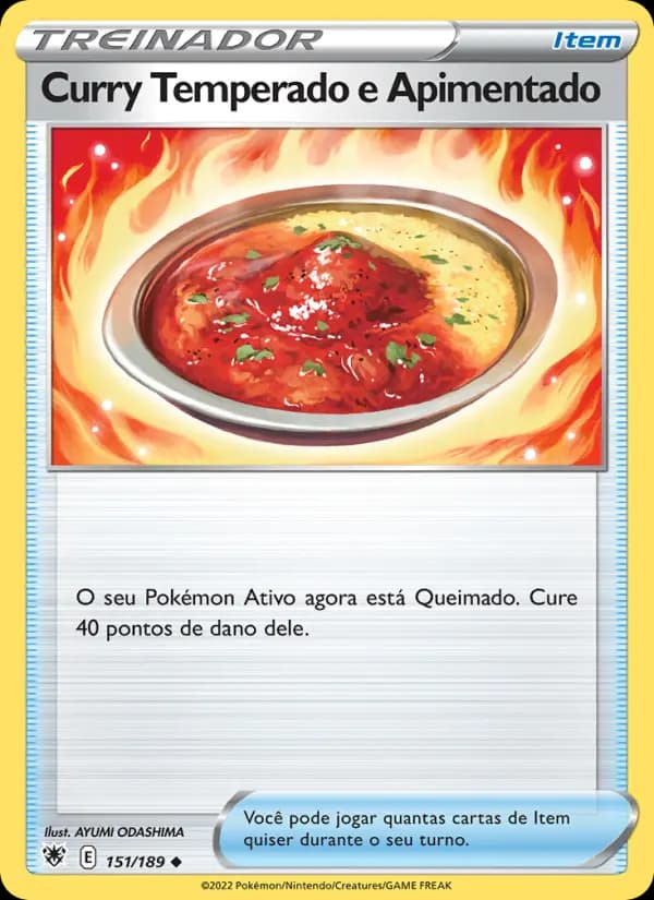 Curry Temperado e Apimentado