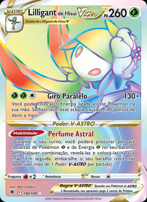 Lilligant de Hisui V-ASTRO