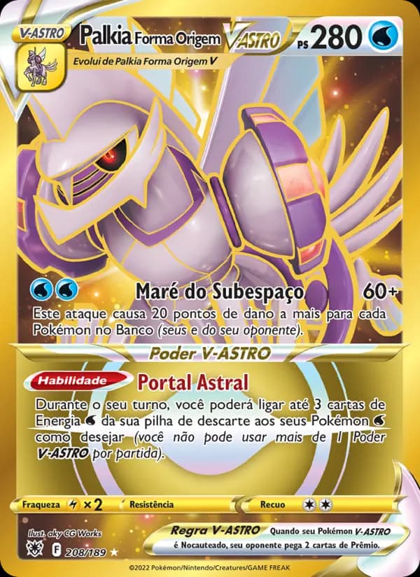 Palkia Forma Origem V-ASTRO