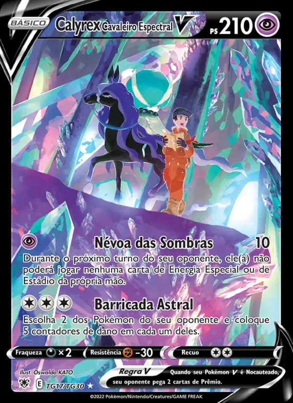 Calyrex Cavaleiro Espectral V