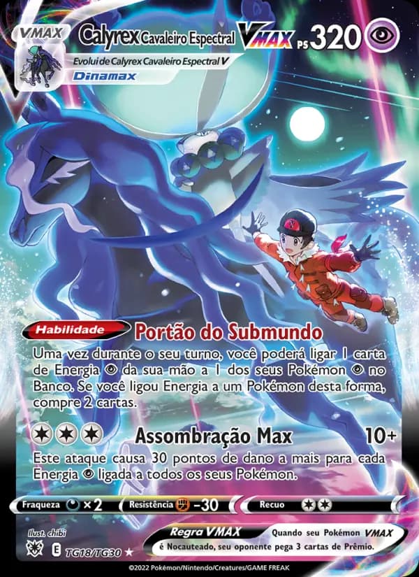Calyrex Cavaleiro Espectral VMAX