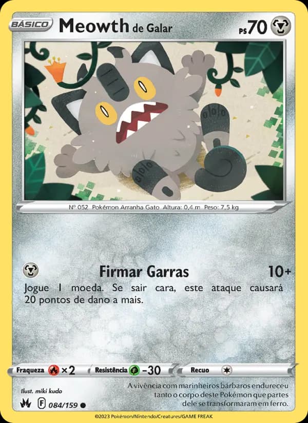 Meowth de Galar