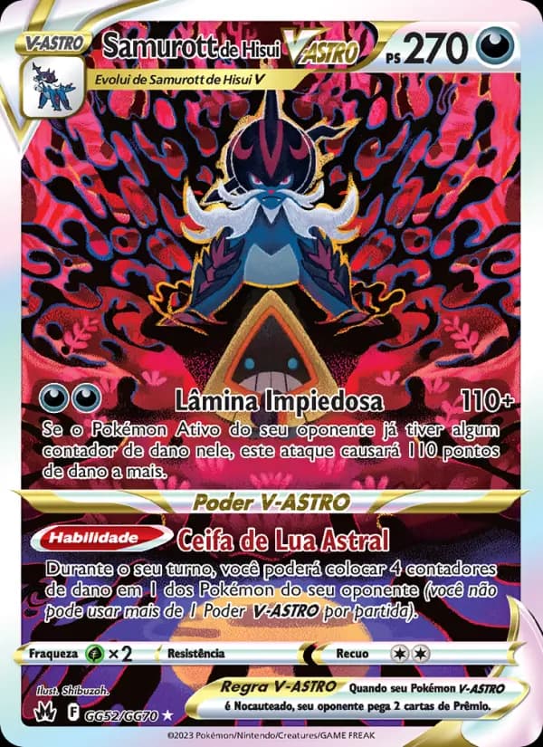 Samurott de Hisui V-ASTRO
