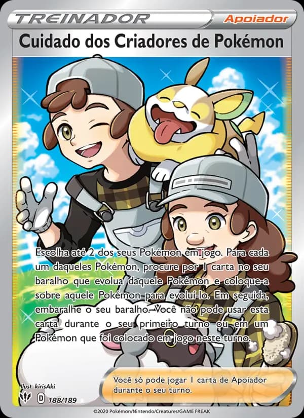 Cuidado dos Criadores de Pokémon