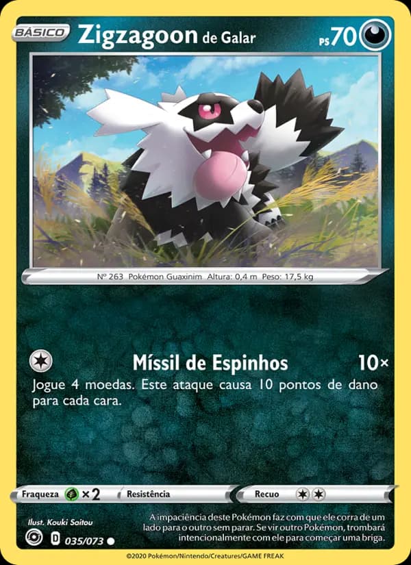 Zigzagoon de Galar