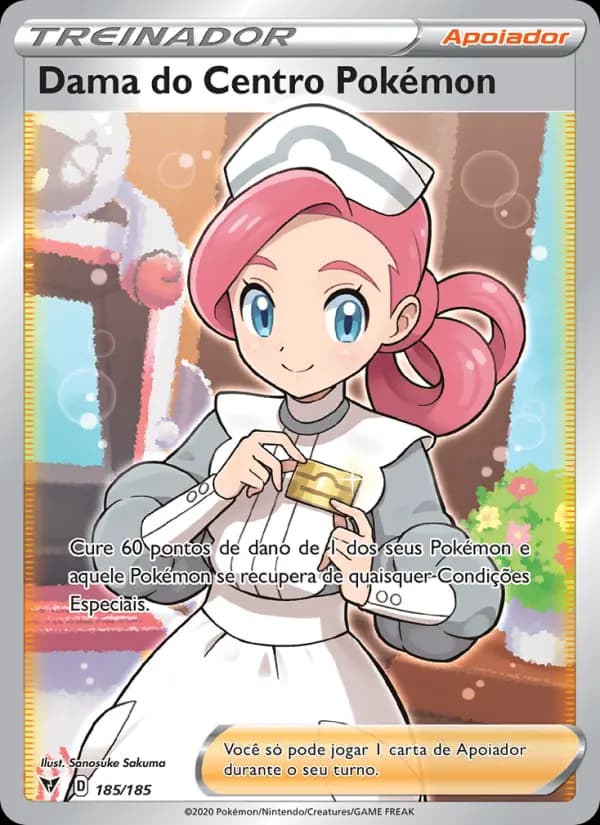 Dama do Centro Pokémon