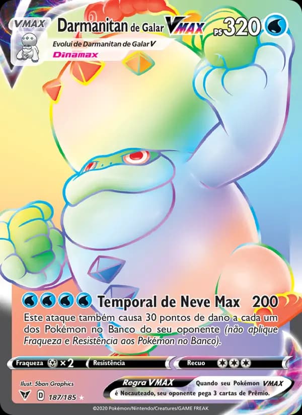 Darmanitan de Galar VMAX