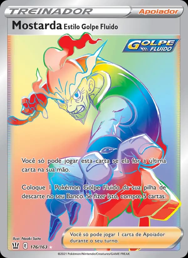 Mostarda Estilo Golpe Fluido