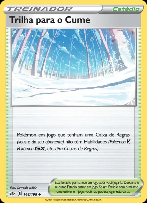 Trilha para o Cume