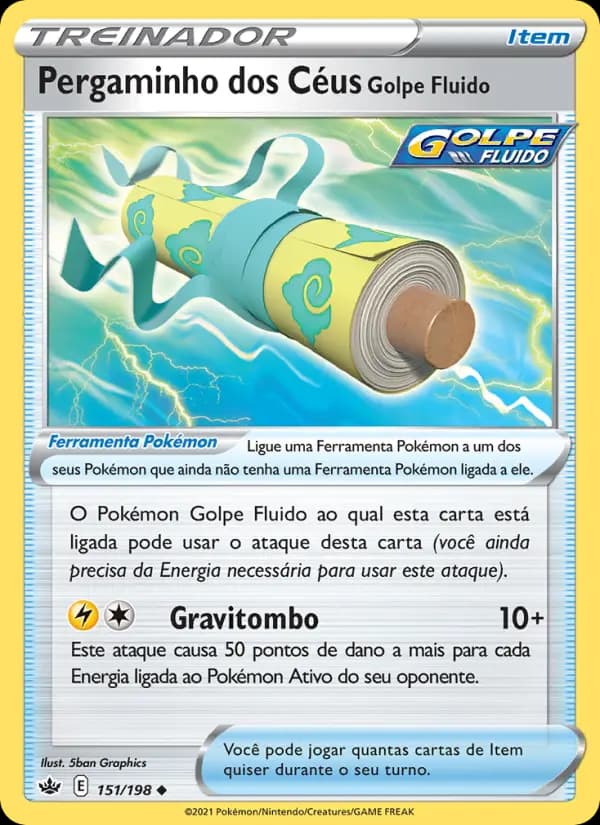 Pergaminho dos Céus Golpe Fluido
