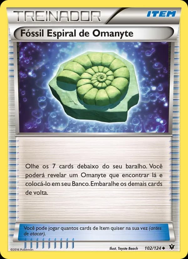Fóssil Espiral de Omanyte