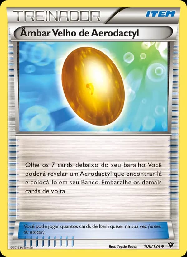 Âmbar Velho de Aerodactyl